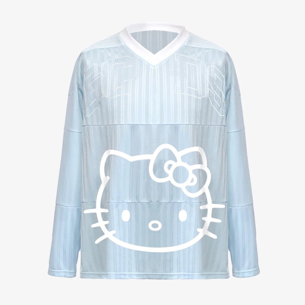Hello Kitty Blue Long Sleeve T-Shirt